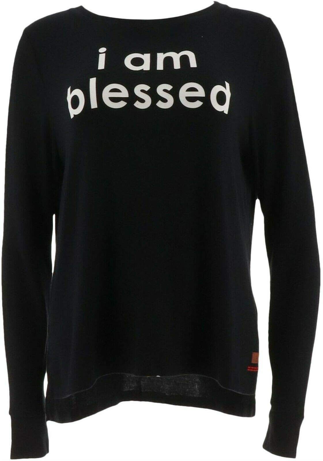 Peace Love World Affirm Comfy Knit Top Hi-Low A294373