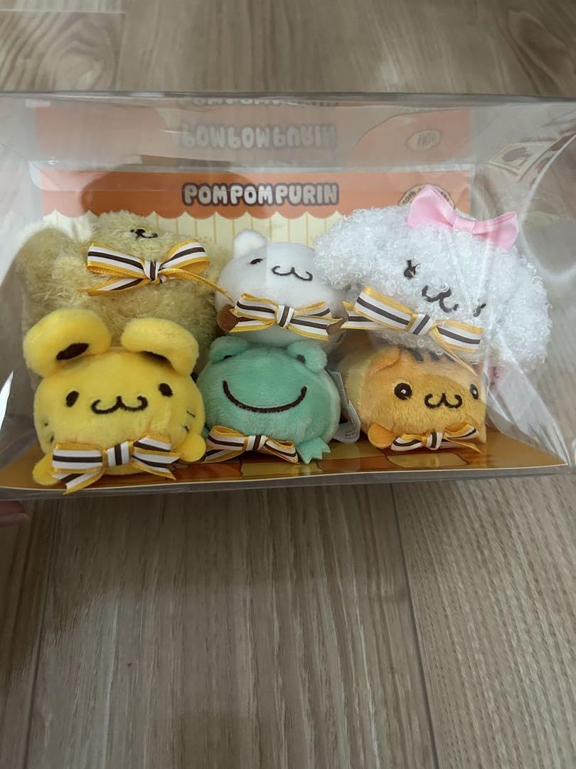 Amazon.co.jp: ポムポムプリン まめぷちセット 王冠 20周年 : ホーム