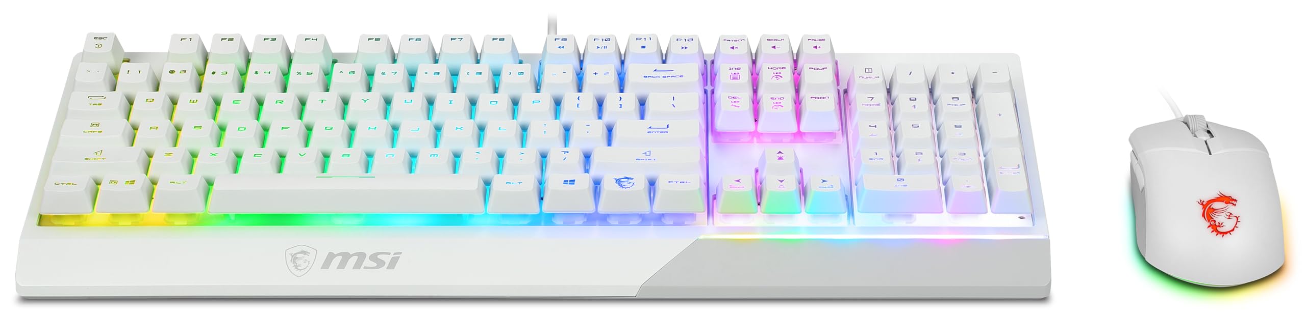 MSI S11-04DE305-CLA tastiera USB QWERTY Italiano Bianco