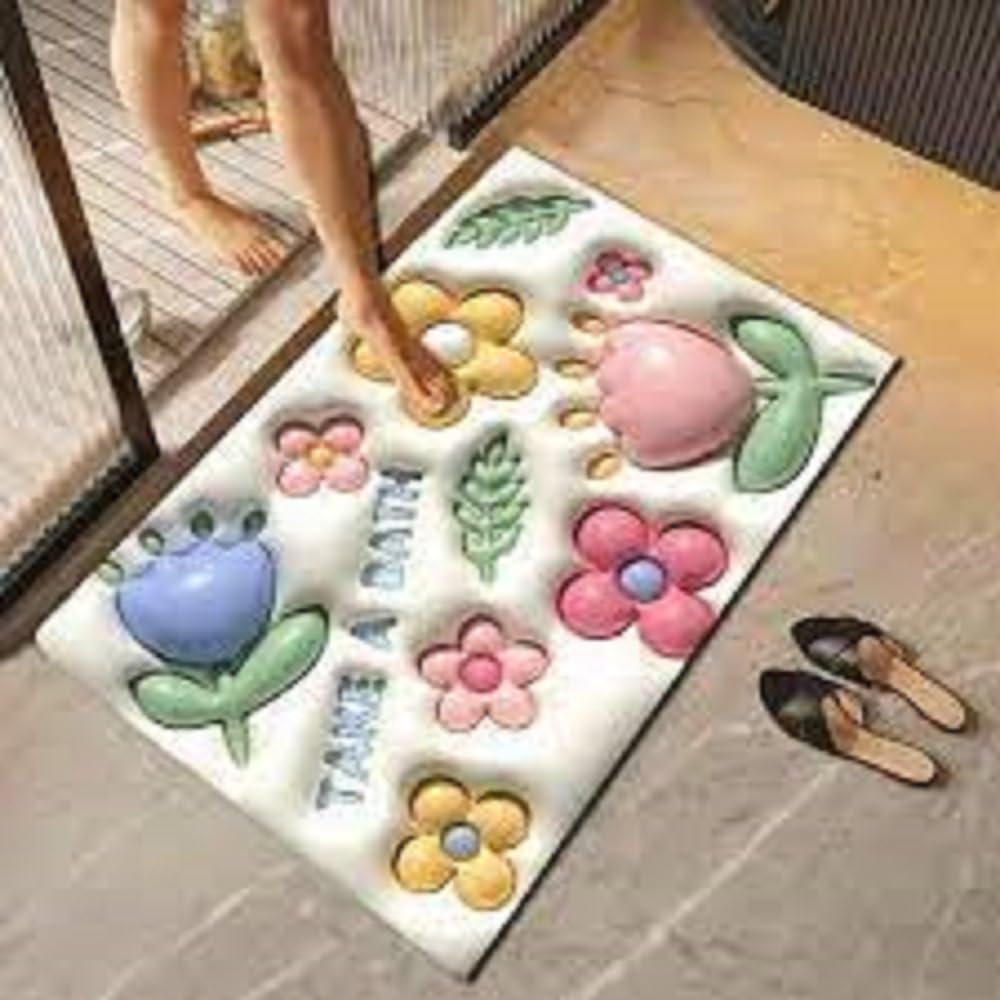 Swandeals Status 3D Printed Digital Home/Living/Lobby/Bathroom/Office Entrance Door Floor Mat with Anti Slip Backing (15 x 23 inch) (Multi Print-Pack of 1) (B0CF1WPSW4) Amazon Price History, Amazon Price Tracker