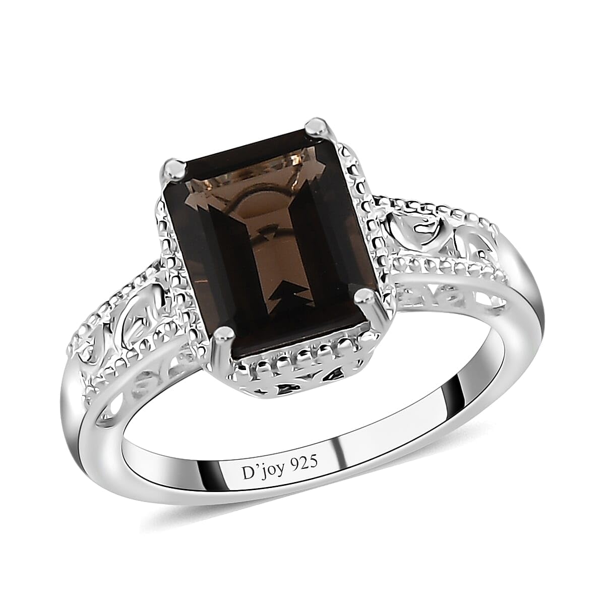 SHOP LC Brown Smoky Quartz Ring