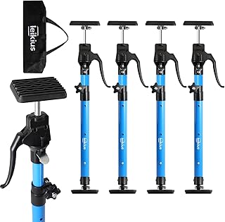 Cabinet Jacks for Installing Cabinets, Heavy Duty Third Hand Support Pole，Drywall Jack,Premium Support Pole,Telescopic Adj...