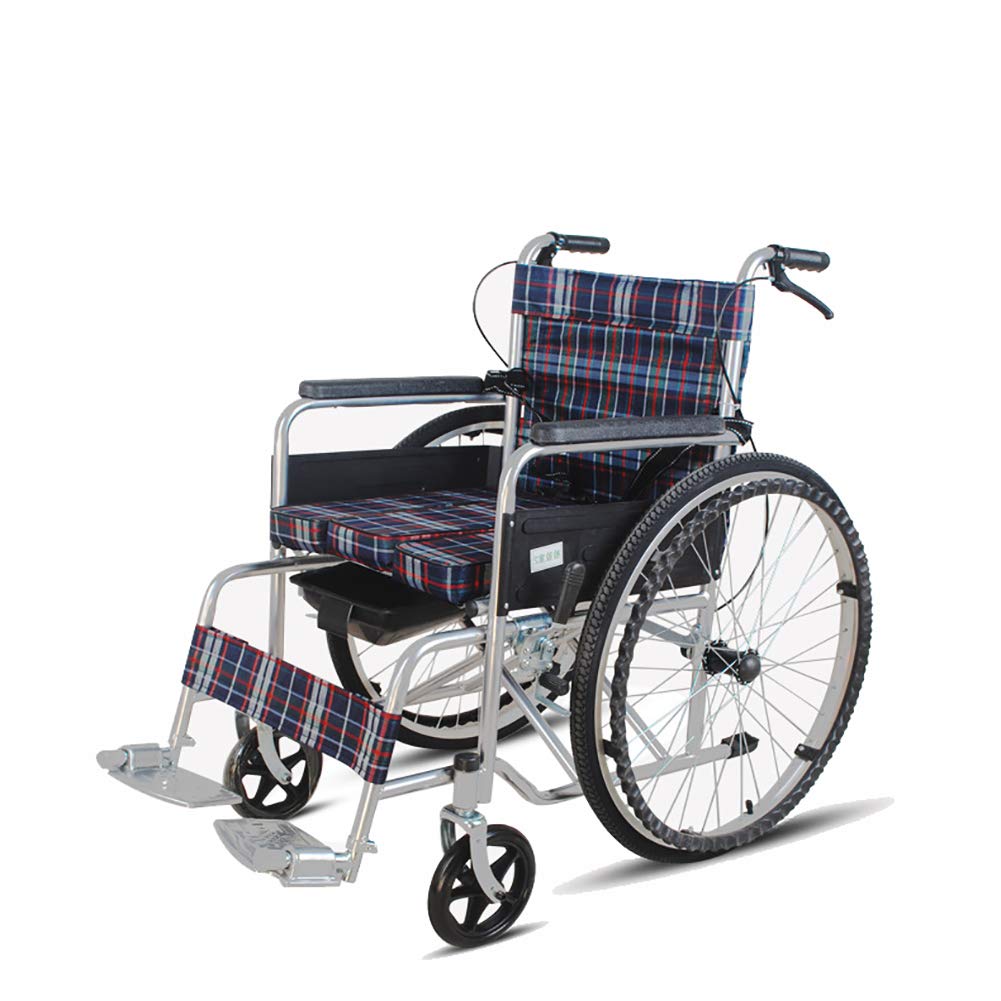 Buy Wenore Self Propelled Wheelchair, Portable Manual Wheelchair with