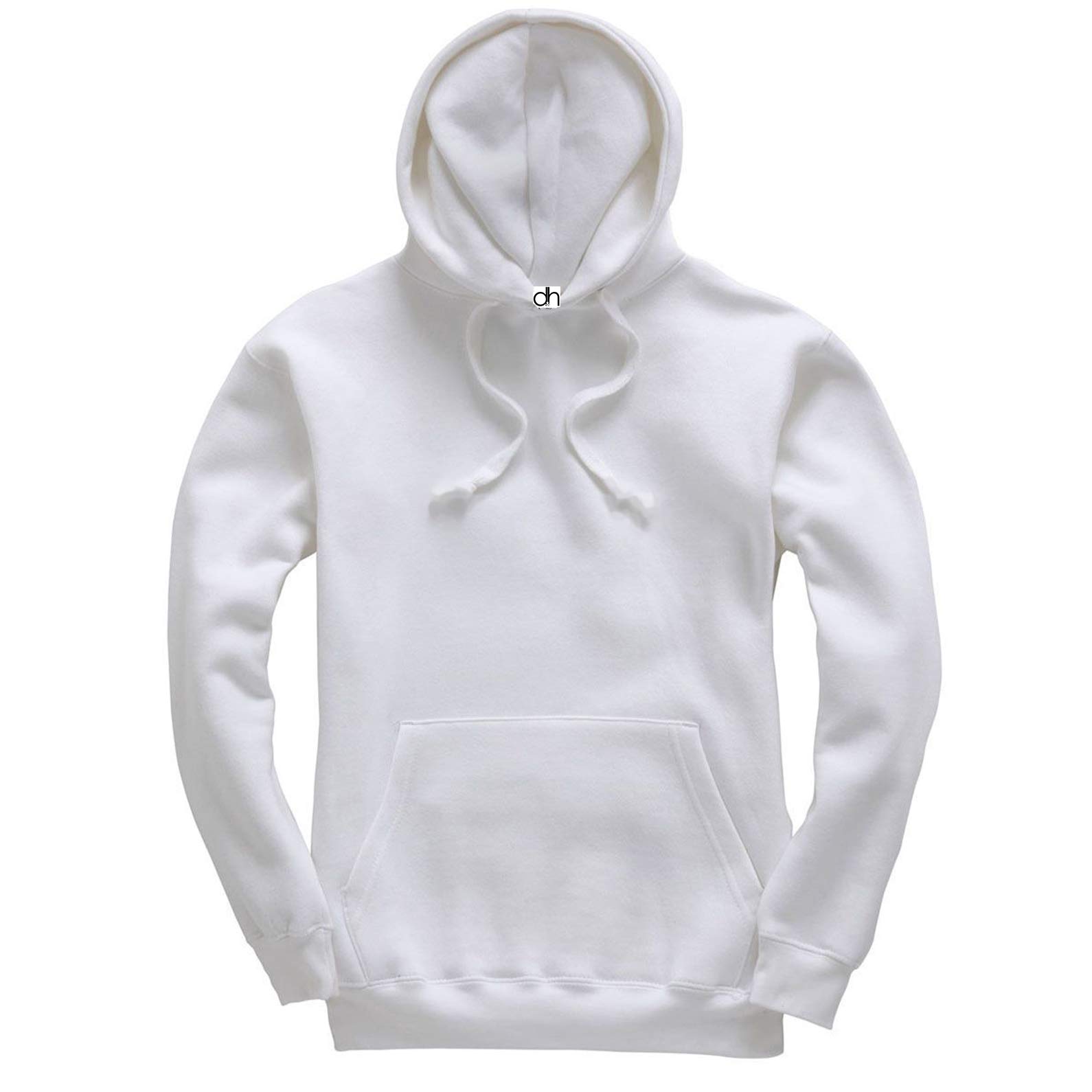 D&H CLOTHING UK Premium Adult Unisex Premium XS-6XL Pullover Heavy Blended Hooded Fleece Jumper Work Wear Sweatshirt Hoodies Top Plain BNW Unisex — view 9