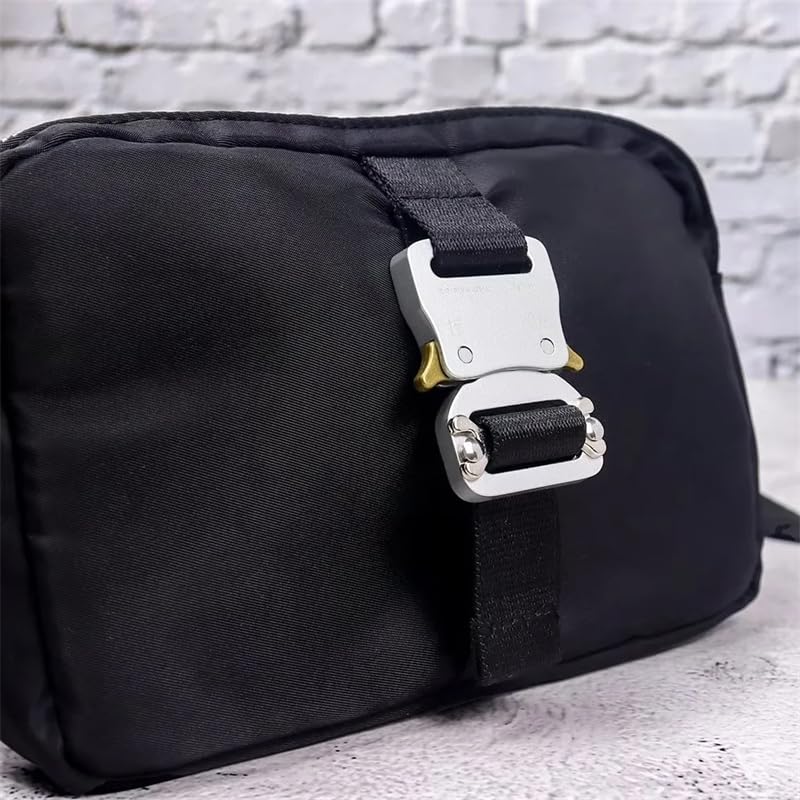 1017 ALYX 9SM Bag Men Women 1:1 Black Buckle Tank Backpacks