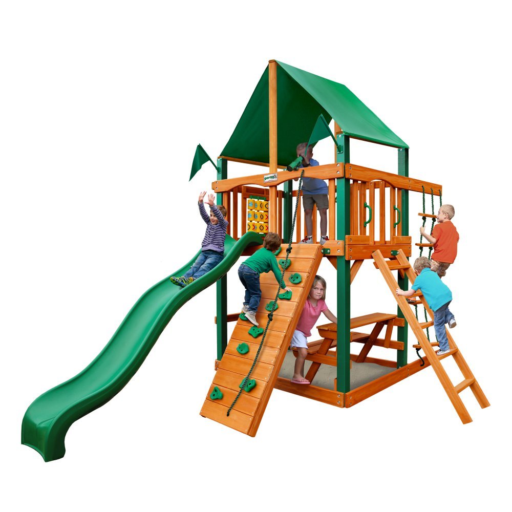 Gorilla Playsets 01 0061 Ap Chateau Tower Wooden Playset