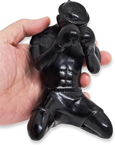 Miniatura 1 de BestySuperStore Muay Thai de 5 pulgadas de alto Wai Khru o mostrando respeto al boxeador maestro movimiento básico Muaythai Boxeo artes marciales 3D