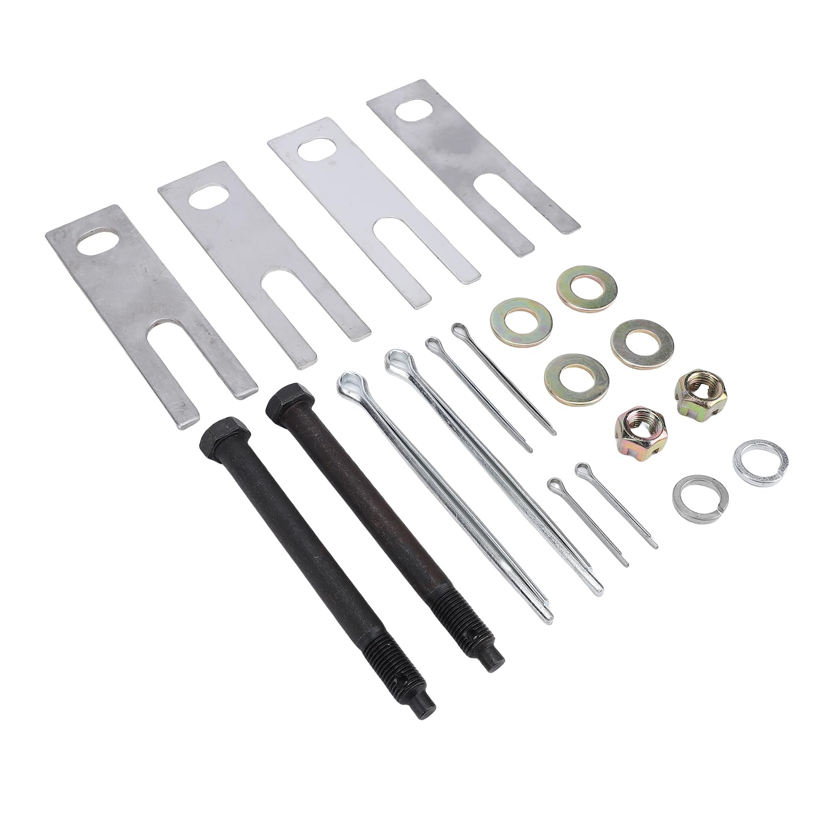 Precisely Made Trailing Arm Shim Kit for C3 1968–1982, Stainless Steel Construction, Includes Bolts Nuts Cotter Pins, 40pcs