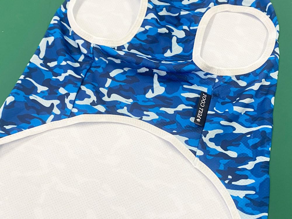 Amazon | inuya 犬 夏服 FULL COOL タンクトップ 迷彩 大型犬 超大型犬