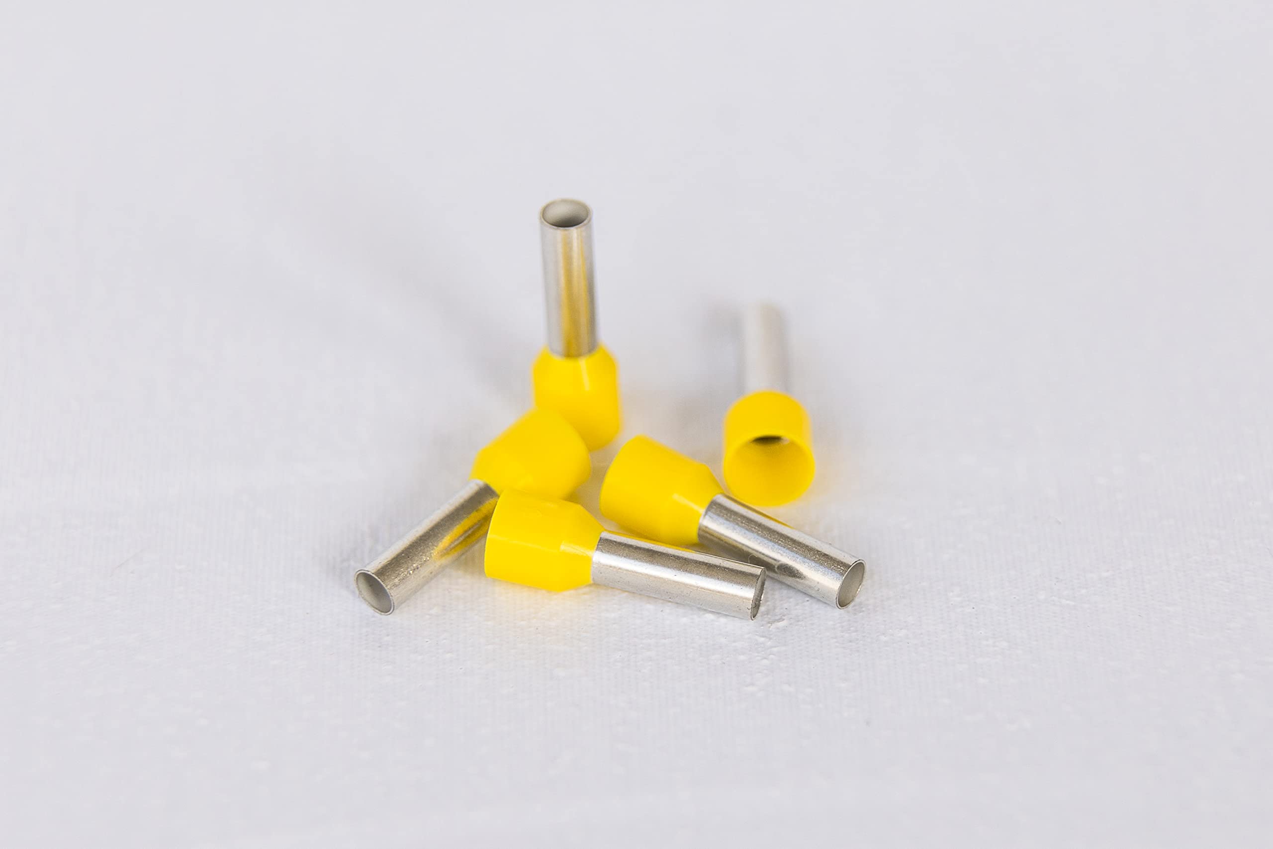Verdrahtungsleitung 6mm² - Schwarz - H07V-K - inkl. 5 Aderendhülsen Aderleitung feindrähtig flexibel … (100 m)