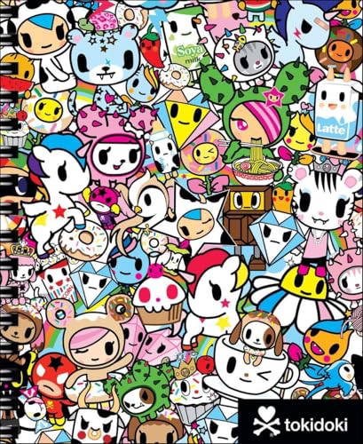 Image of tokidoki Sketchbook with Spiral Hardcover Blank Sketch Book, 9 x 11-Inches