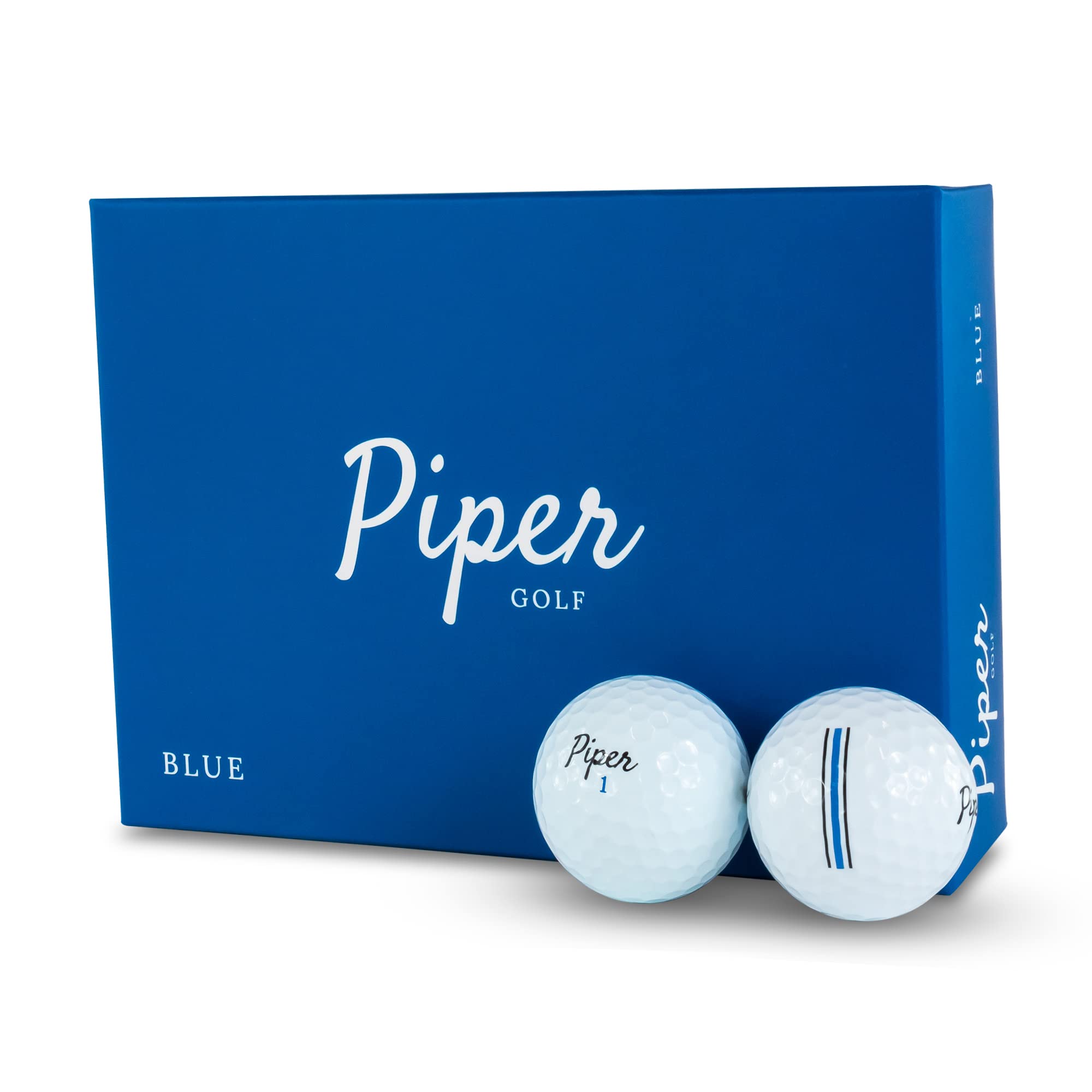 Piper GolfPremium Golf Balls for Maximum Distance and Straighter Shots | Handicap Range 5-15 | USGA Approved | 1 Dozen (12-Balls) | 3-Piece Surlyn