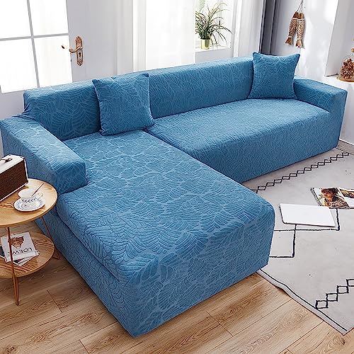 Housse de canapé extensible revêtement universel antidérapant ajustable - 2