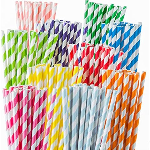 Assorted Biodegradable Paper Straws by DRIVE PRO Cover