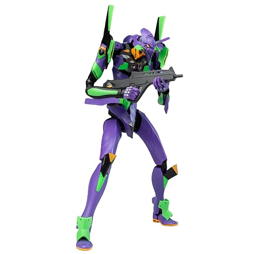 YOLOPARK Evangelion Figure - 7.87 Inch Highly Articulated Humanoid Decisive Weapon Neon Genesis Evangelion Model Kit (EVA-01) - EVA-01