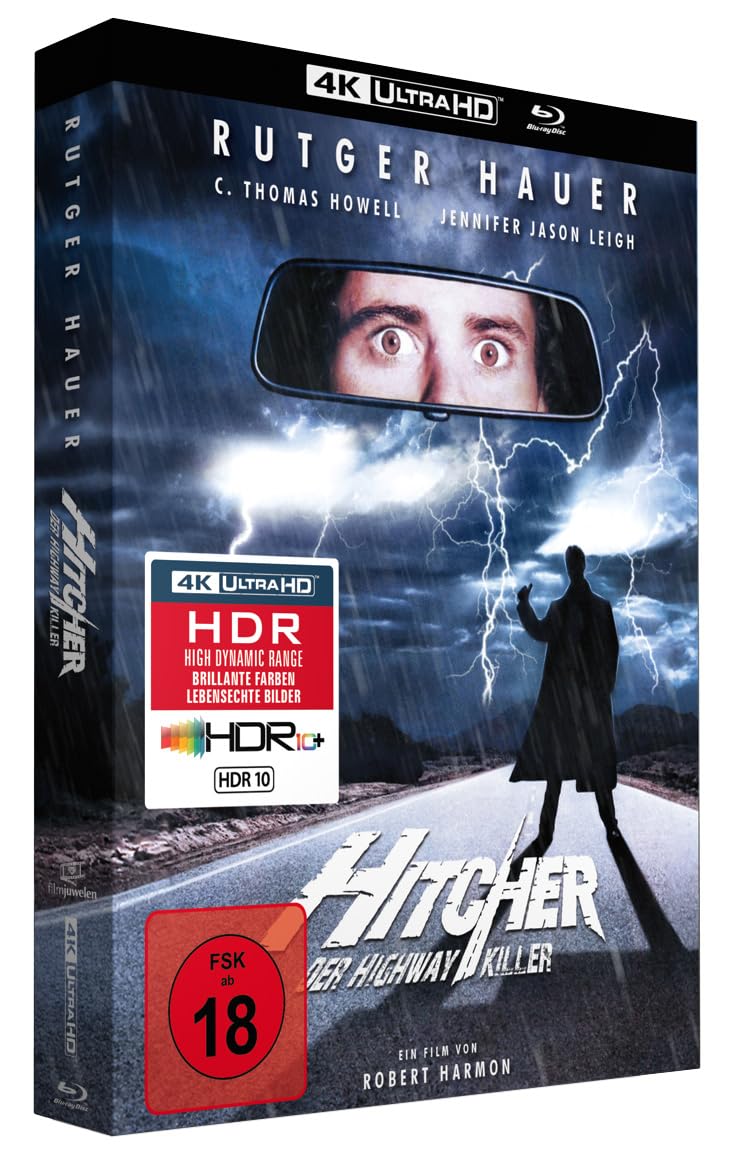 Hitcher, der Highway Killer - 2-Disc Limited Collector's Edition Mediabook (4K Ultra HD + Blu-ray) (Fernsehjuwelen)