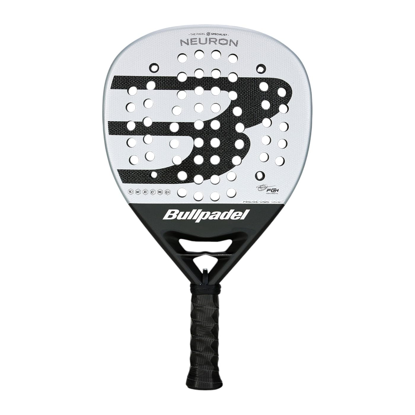 Neuron 2025 Padel Racket – Precision and Control for Advanced Players, Durable Carbon Frame, and Soft EVA Core for Enhanced Comfort