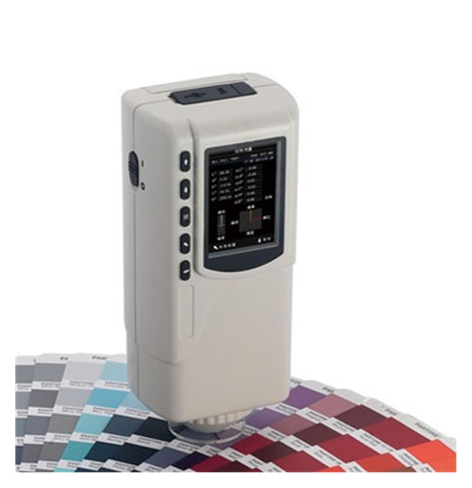 Spectrometer Handheld Colorimeter for Paint Color Measurement Built-in White Plate Parameters for Lab