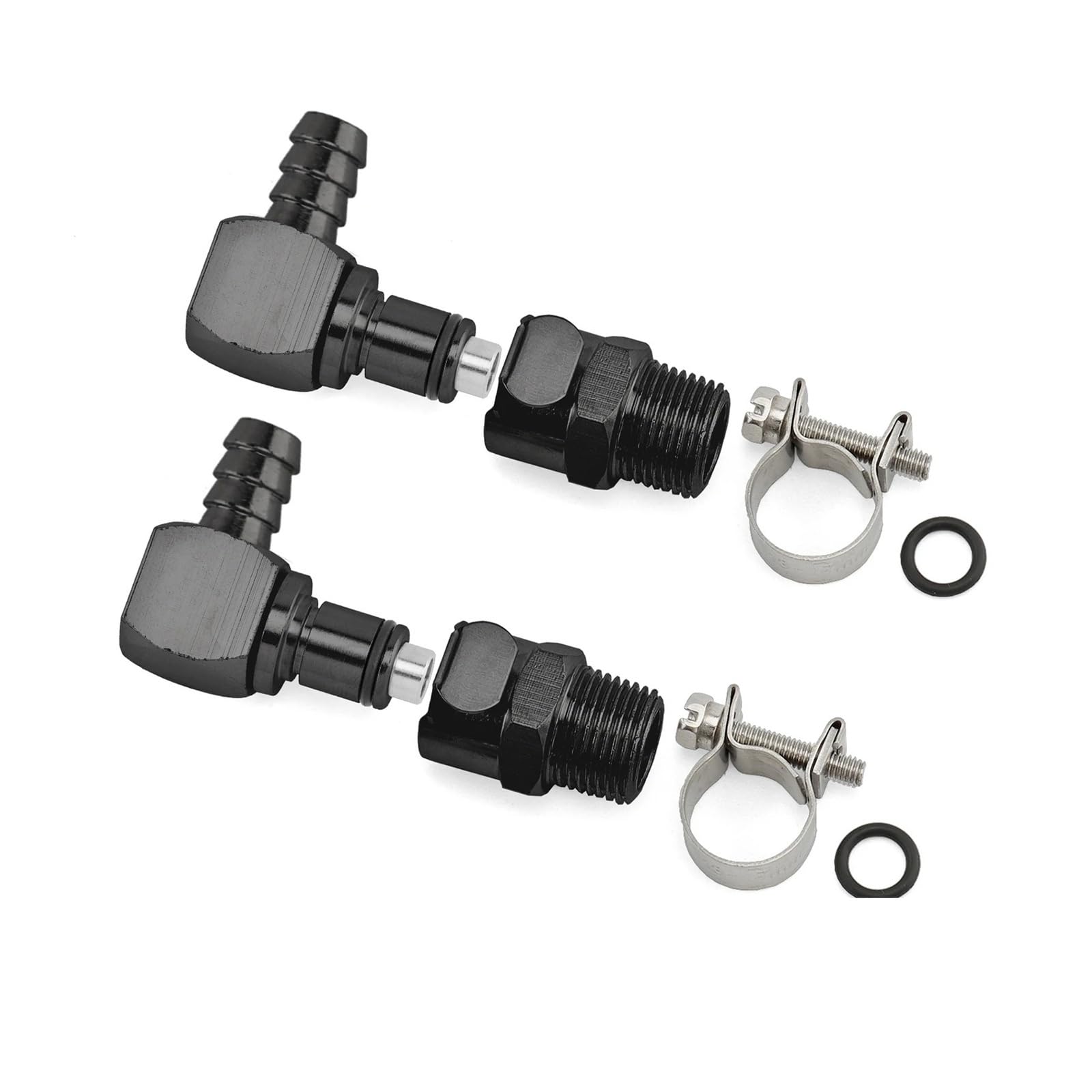 Motorrad-Kraftstoffpumpe Kraftstoffleitungs-Schlauch-Schnellkupplungssatz Für Triumph Für Daytona 600 Speed ​​Four Triple R Sprint TT600 Für Tiger(Black Set D)