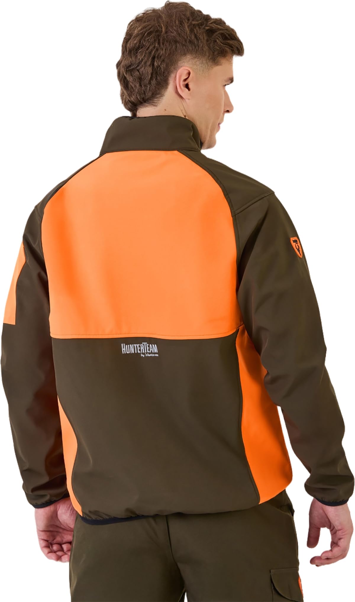 Workteam Softshell Especial Caza y Pesca con Múltiples Bolsillos e Interior Polar Unisex