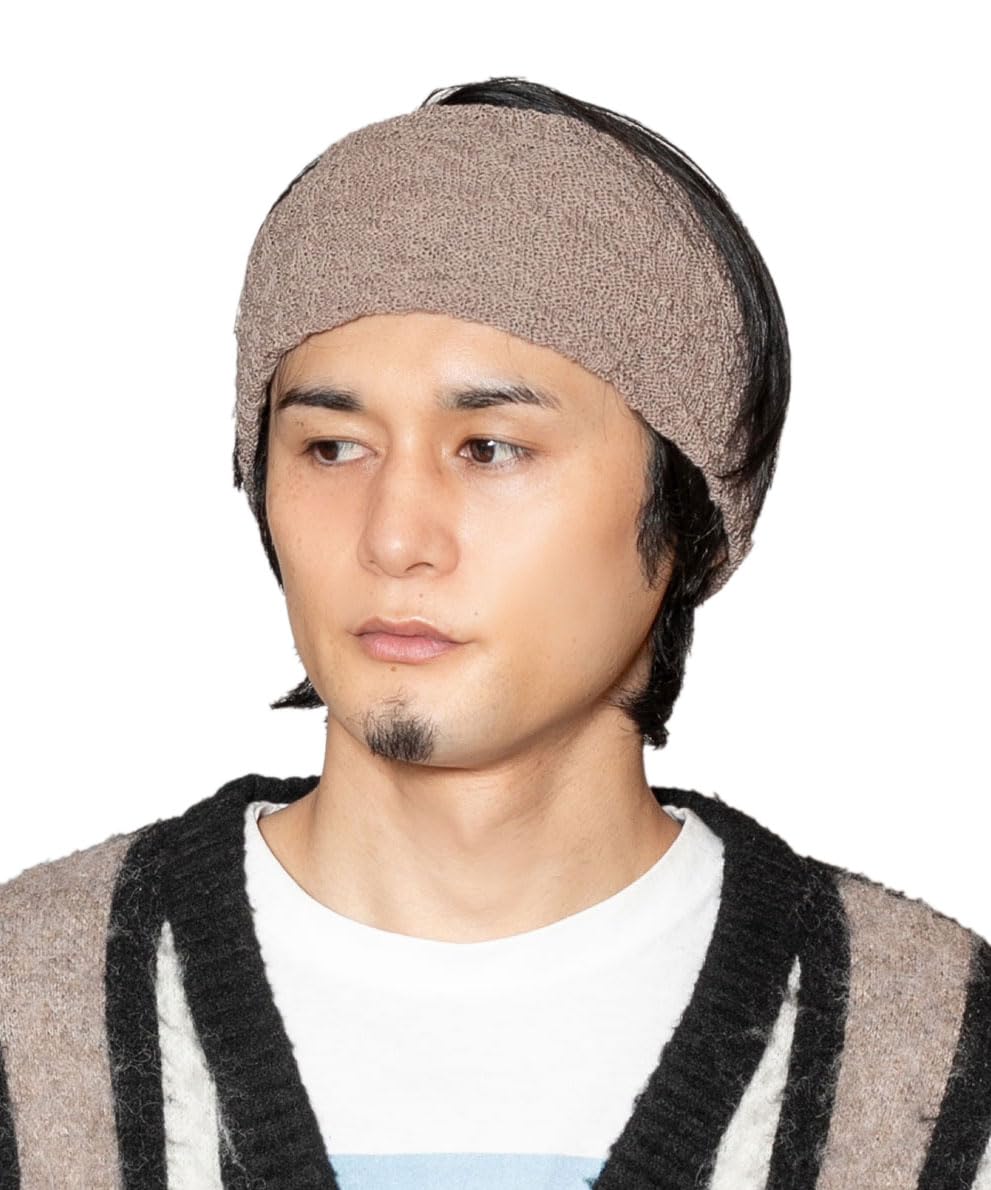 新品タグ付きca4laグレー パール付きニットヘアバンド 新品タグ付きca4laグレー パール付きニットヘアバンド