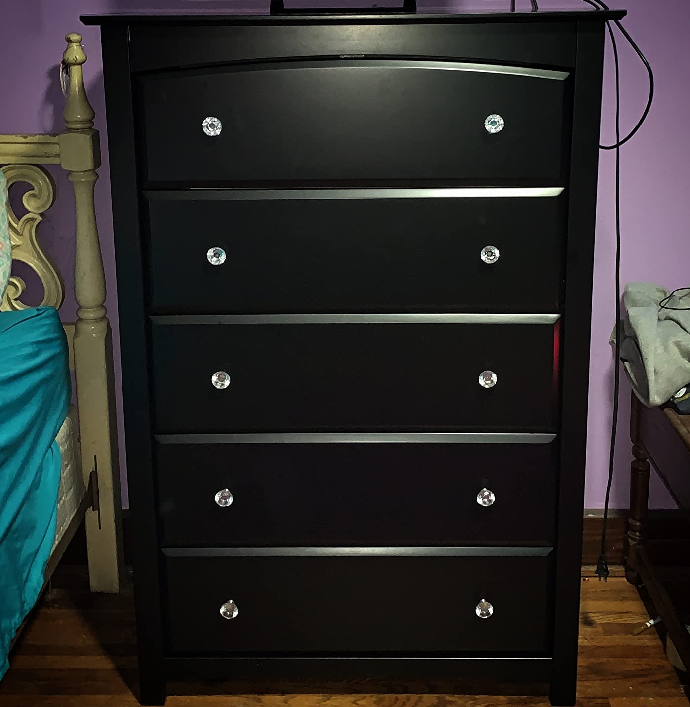 $45/mo - Finance Storkcraft Kenton 6 Drawer Double Dresser (Black ...