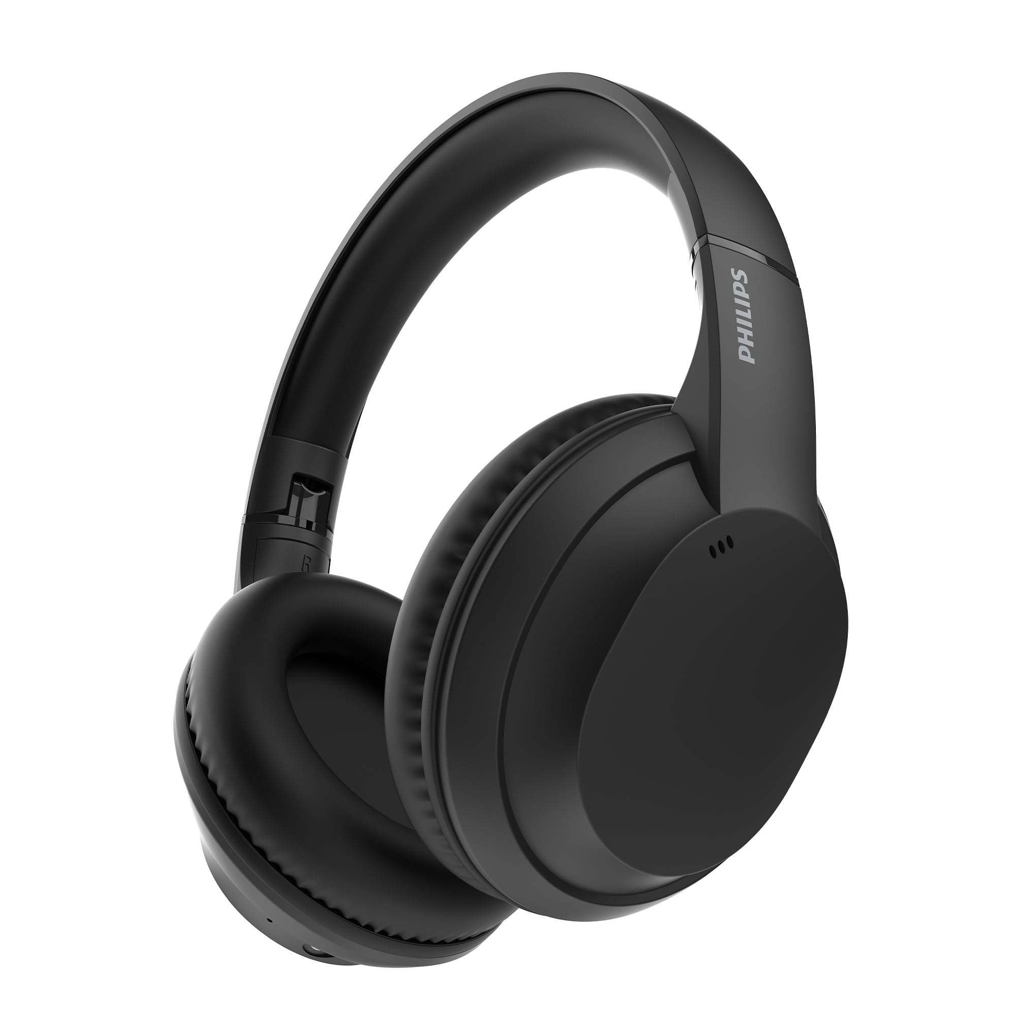 PHILIPS TAH4050 Wireless Bluetooth Headphones with Mic, 40mm Dynamic Drivers, Bluetooth 6.0, Up to 30H Playtime, Dual Device Pairing, USB-C Fast Charging, AUX Support, Over-Ear Headset, Black-picture-31
