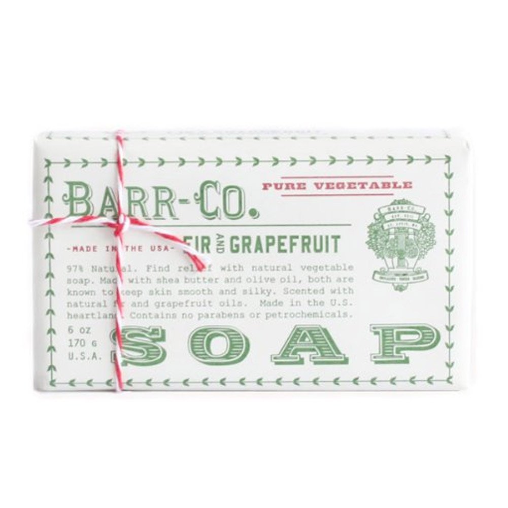 BARR-COFir and Grapefruit Moisturizing Bar Soap 6 oz.