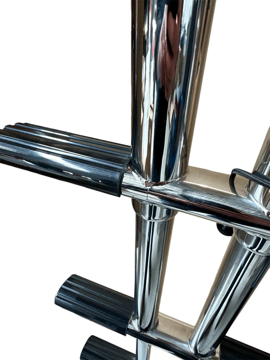 TREPPE Échelle télescopique en acier inoxydable pour bateaux 4 marches