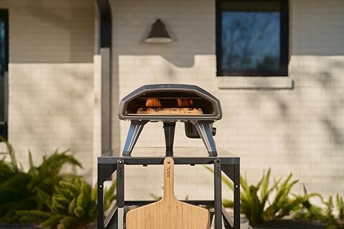 Miniatura 6 de Ooni Horno de pizza a gas Koda 2  Horno de pizza de 14 pulgadas para exteriores que cocina pizza en 60 segundos, incluye regulador de 28 mbar y