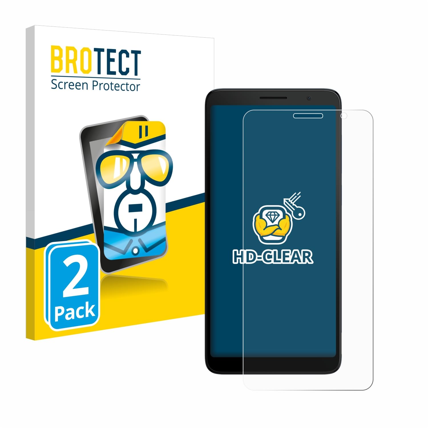 BROTECT Pellicola Di Vetro Antiproiettile AirGlass Matt  1 Pellicola Protettiva 43248342