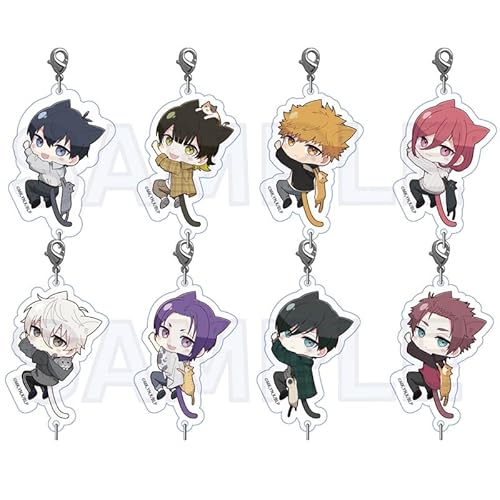 ブルーロック トレーディングつながるチャーム ひっつきにゃんver. 8個入りBOX