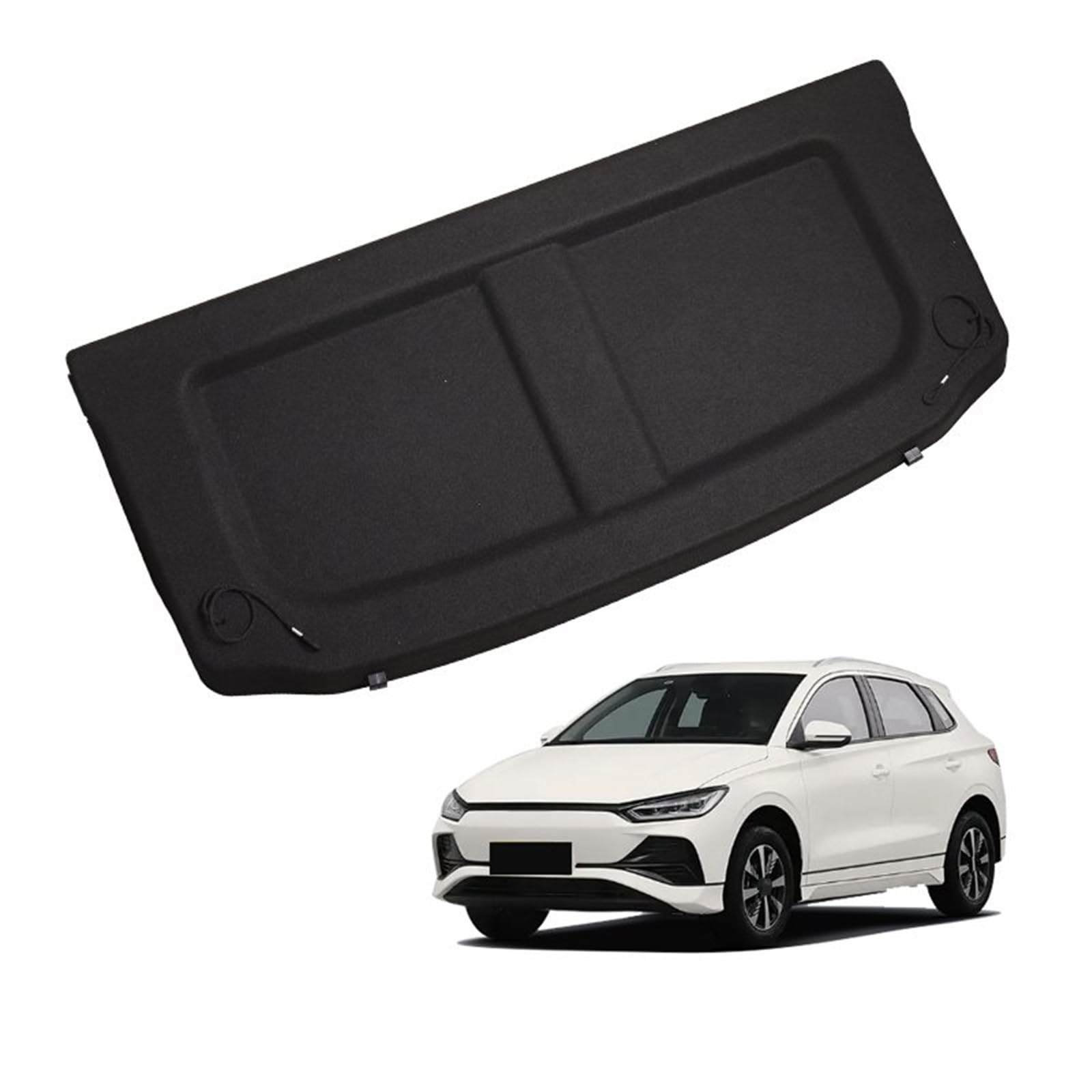 Nicht Versenkbare Trunk Cargo Abdeckung Paket Rack Schild Privatsphäre Auto Dekoration Innen Für BYD Für E2 2019 2020 2021 2022 2023 Gepäckraumabdeckung