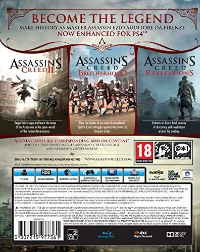 Assassins Creed The Ezio Collection (PS4)