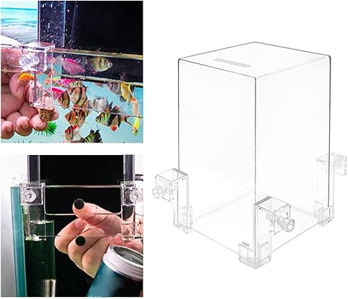 Miniatura 5 de Tanque de peces de presión negativa elevador de peces transparente, recarga automática al vacío, suspensión al vacío, mantenimiento del nivel de