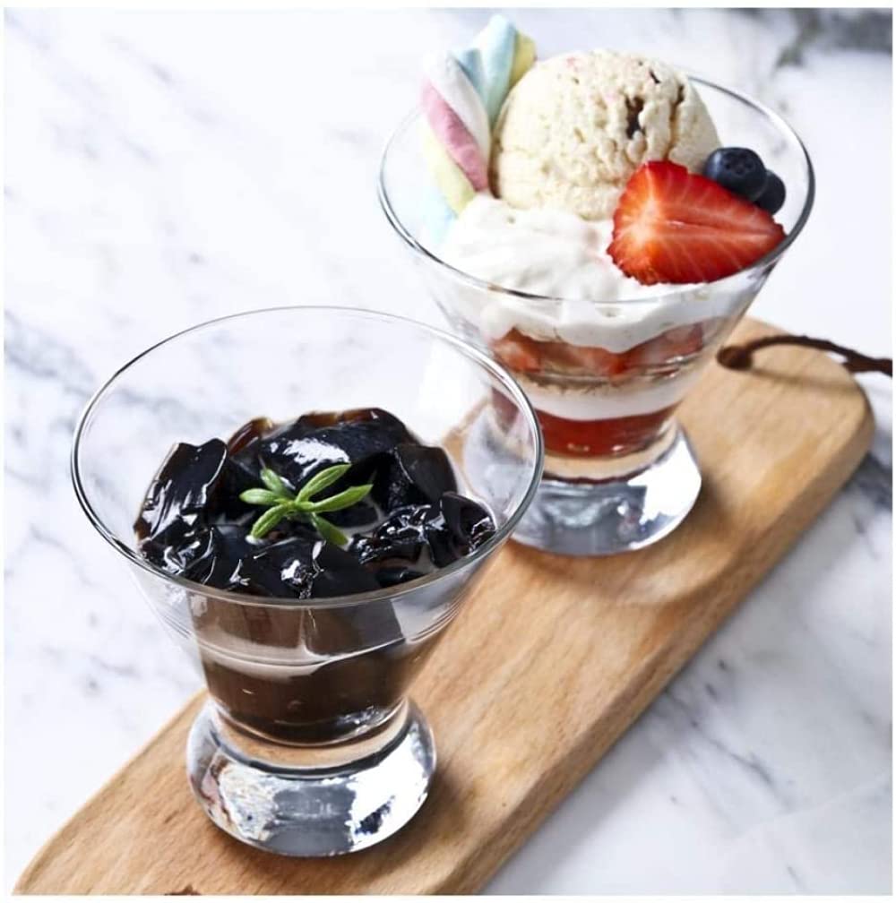 Bello, Semplice Bicchiere Creativo, Coppa Gelato, Coppa Dessert Insalata, Coppa Gelato Coppa Frullato Coppa Yogurt (set Di Due Coppe)