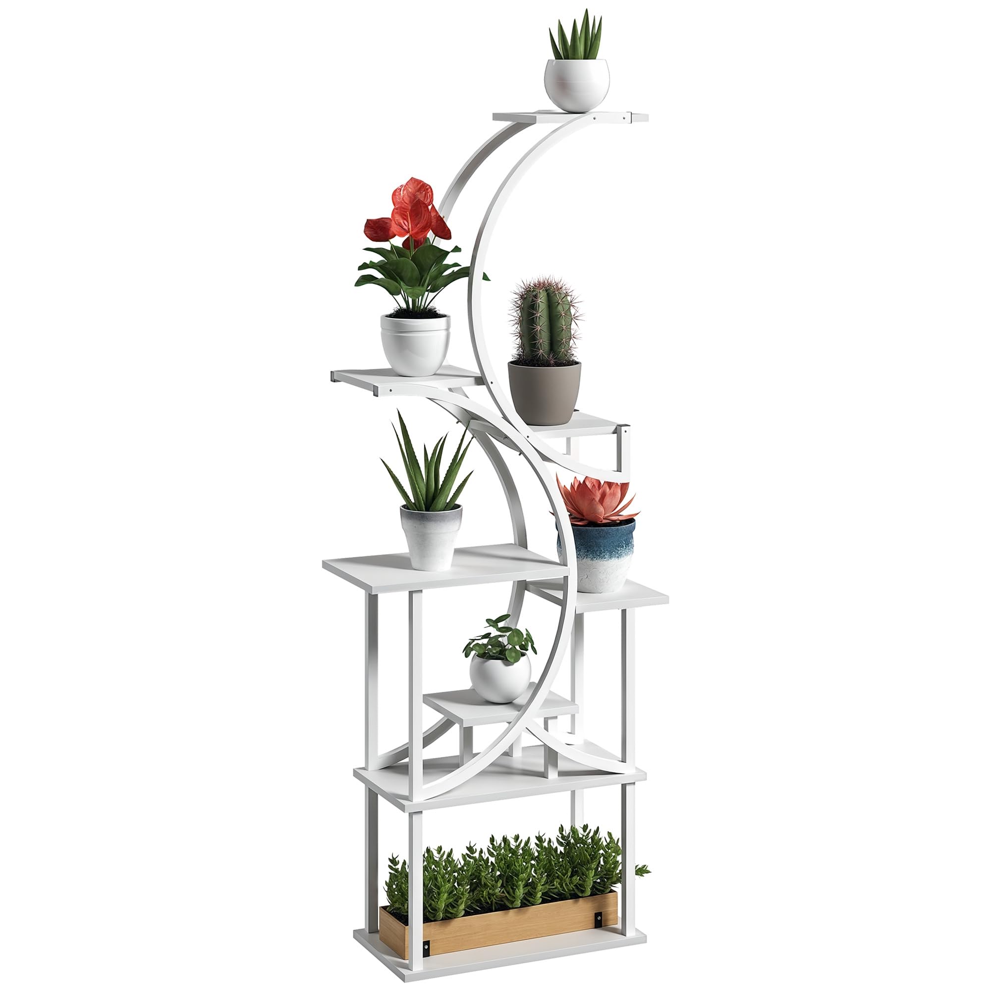 Amazon.com : Outsunny 8 Tier Plant Stand Indoor, 62