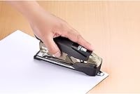 Vista 5 de Bostitch Engrapadora de metal de oficina con resorte, un dedo, apoya al Proyecto Guerrero Herido, camuflaje (INP28-WW)