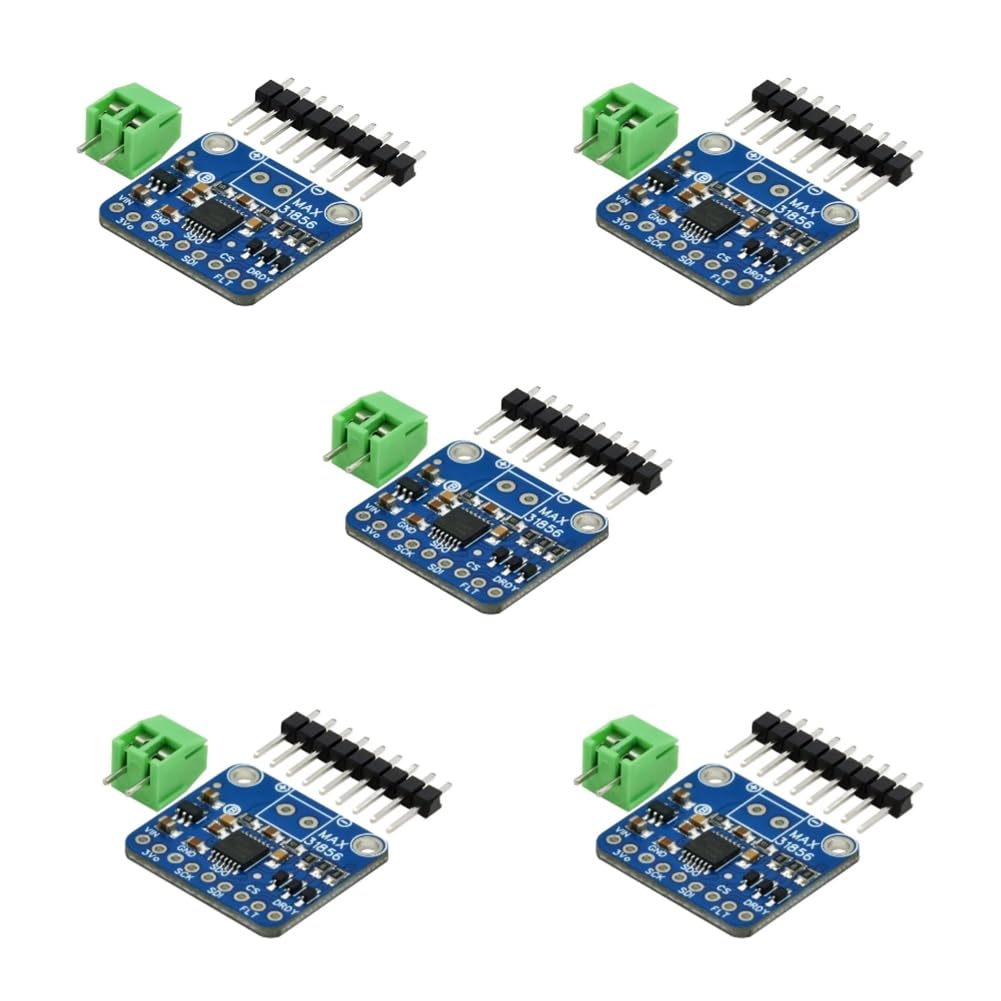 Aundhegrtt As Shown Max31856 Cjmcu Thermocouple Module Universal Development Board Temperature Measurement Digital Thermocouple Module