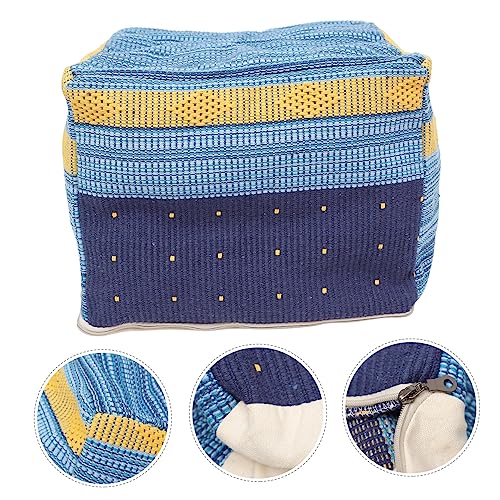 Housse de coussin salon pratique et lavable en coton-lin - 7