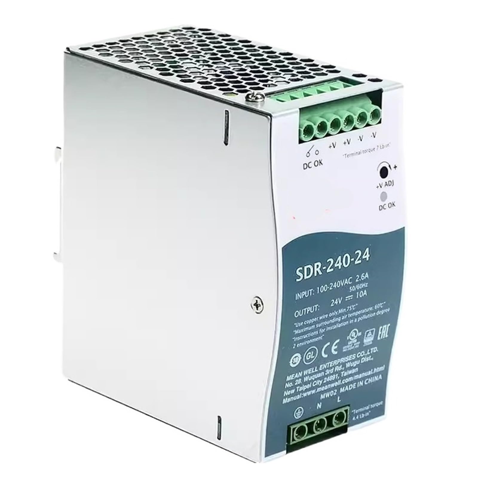 CXFCIHFT 240W Single Output Industrial Power Supply with PFC SDR-240-24 | 24V SDR-240-48 | 48V SDR-240(SDR-240-48)
