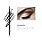 SUMEITANG 12 Pcs Black Eyebrow Pencil Eyeliner Set, Waterproof Eye Brow Pencil, Easy to Color, Long Lasting Eye Liner Gel Pen, Women Professional Eye-Makeup Pencil