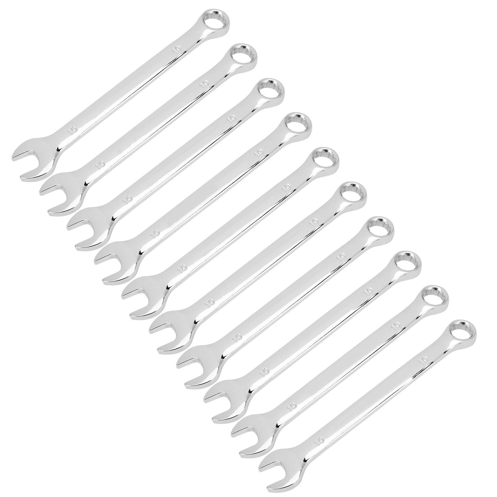 Double Ended Wrench, Chrome Steel Wrench Set with High Performance for Engineer for Auto Industry