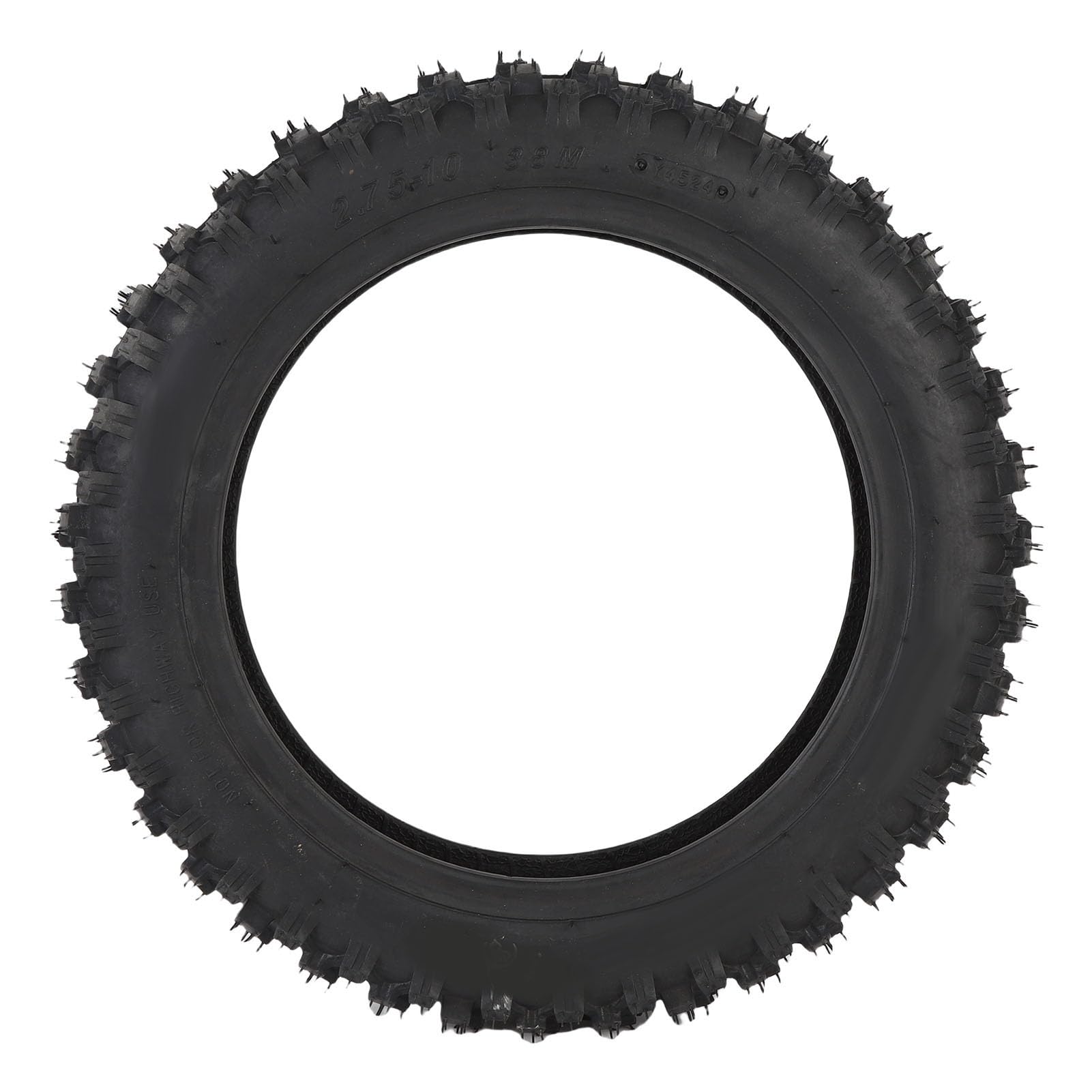 Generic Zestaw Opon do Rowerów Terenowych Wytrzymała, Samouszczelniająca Dętka Optymalna wydajność do Jazdy Terenowej Opona i Dętka 2,75-10 Cali, Pasuje Większości Motocykli z Silnikiem 49 Ml, 50