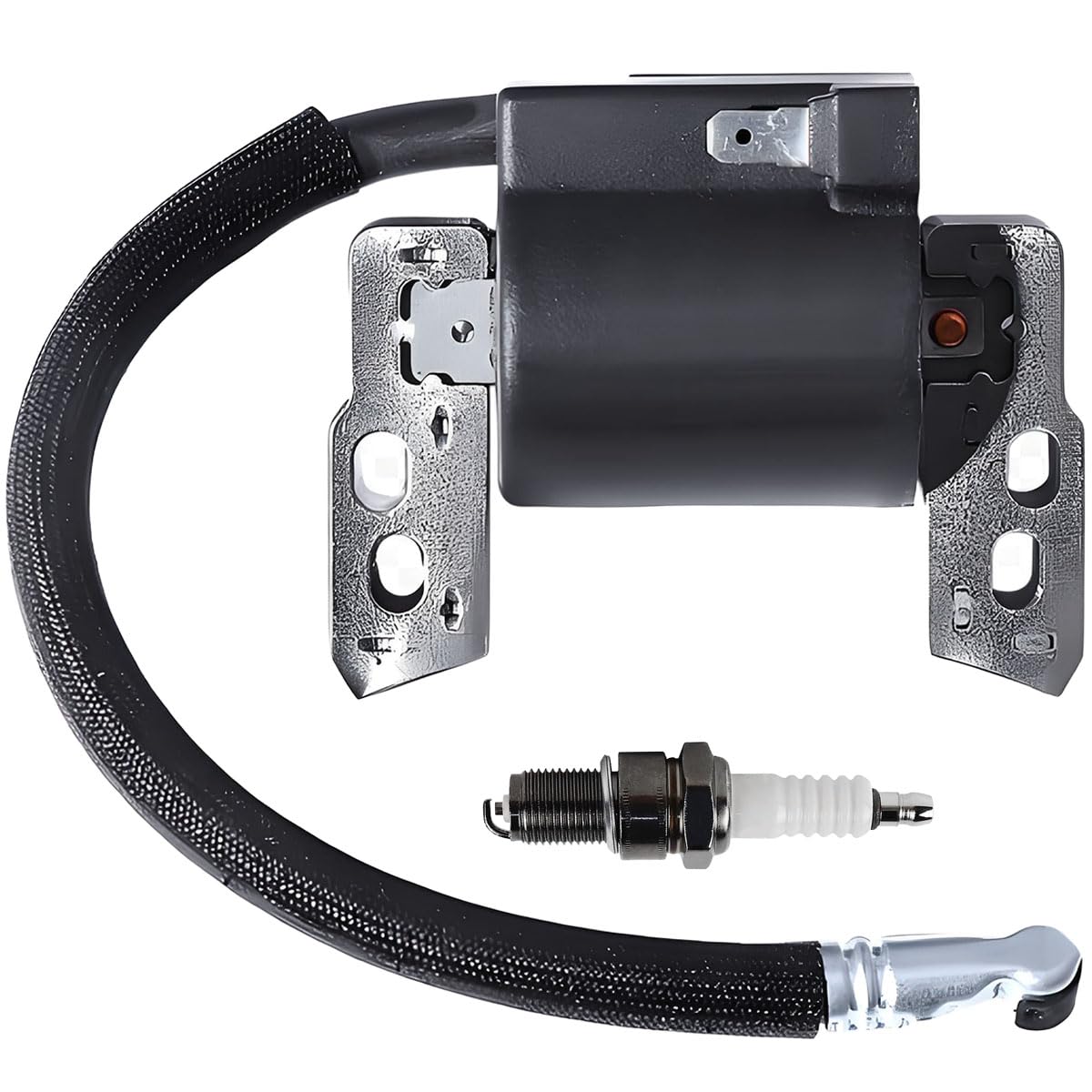 Zündspule für BS 796964 802574 695711 555530 557040 590454 | 492416 493237 491760 692605 12A100 121A12 110432 110492 FT50 JS1150 CS3310 Handrasenmäher Kleinmotoren