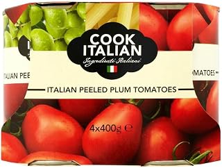 Cook Italian Peeled Plum Tomatoes (4x400g) - Pack of 6