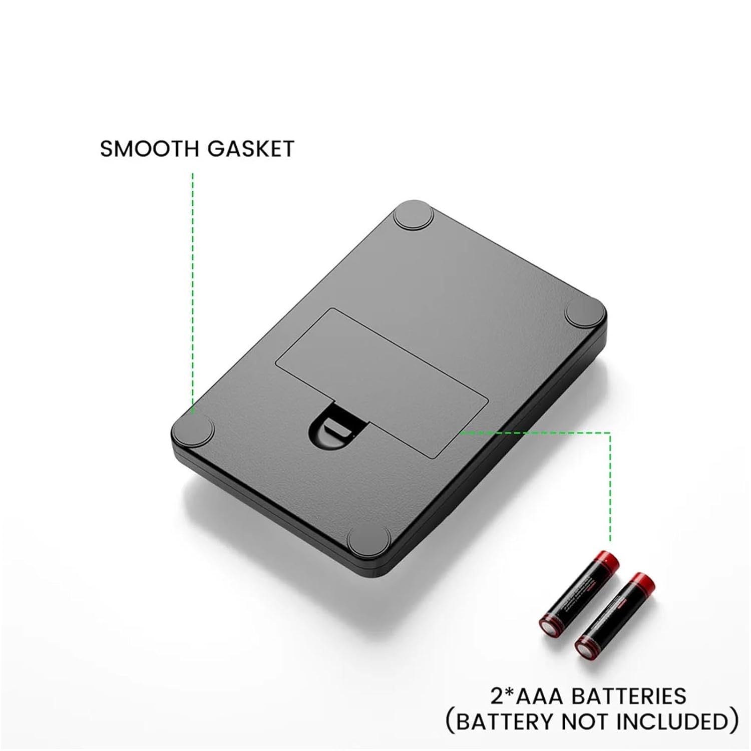 Digital Pocket Scale 500G/0.01G – Super Accurate, Multi-Functional Food, Jewelry and Small Items Weighing Scale, Compact Design, with Display, Peeling Function and Easy to Clean(200G-0.01G)