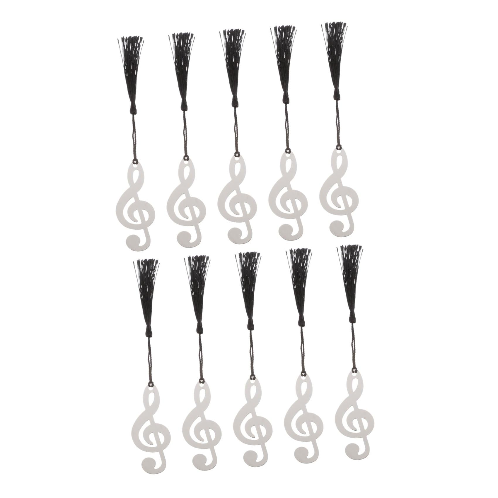 Lurrose 2 Sätze Arzt Hut Lesezeichen Musiknoten-lesezeichen Partygeschenke Gefälligkeiten Bookmarks Book Marks Schreibwaren Metall Material 10 Stück * 2