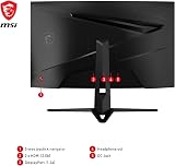 MSI G2422C écran Gaming incurvé Full HD de 23,6" - Dalle VA 1500R 1920 x 1080, 180 Hz / 1 ms, Adaptive Sync - DP 1.2a, HDMI 2.0b CEC - 6