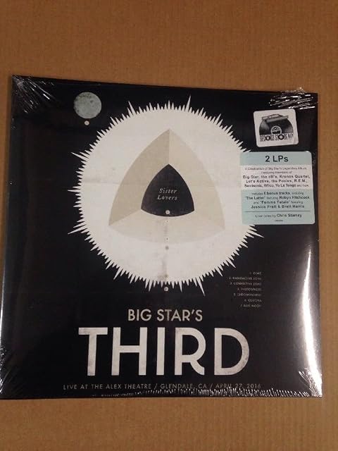 Big Star's Third Live At The Alex Theatre Big Star; Wilco; R.E.M.; Yo La Tengo; Semisonic; the dB's; Kronos Quartet and The Posies (Record Store Day) por Big Star, capa do álbum